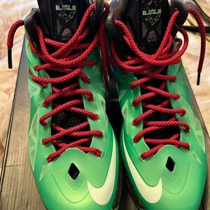Lebron X cutting jade
